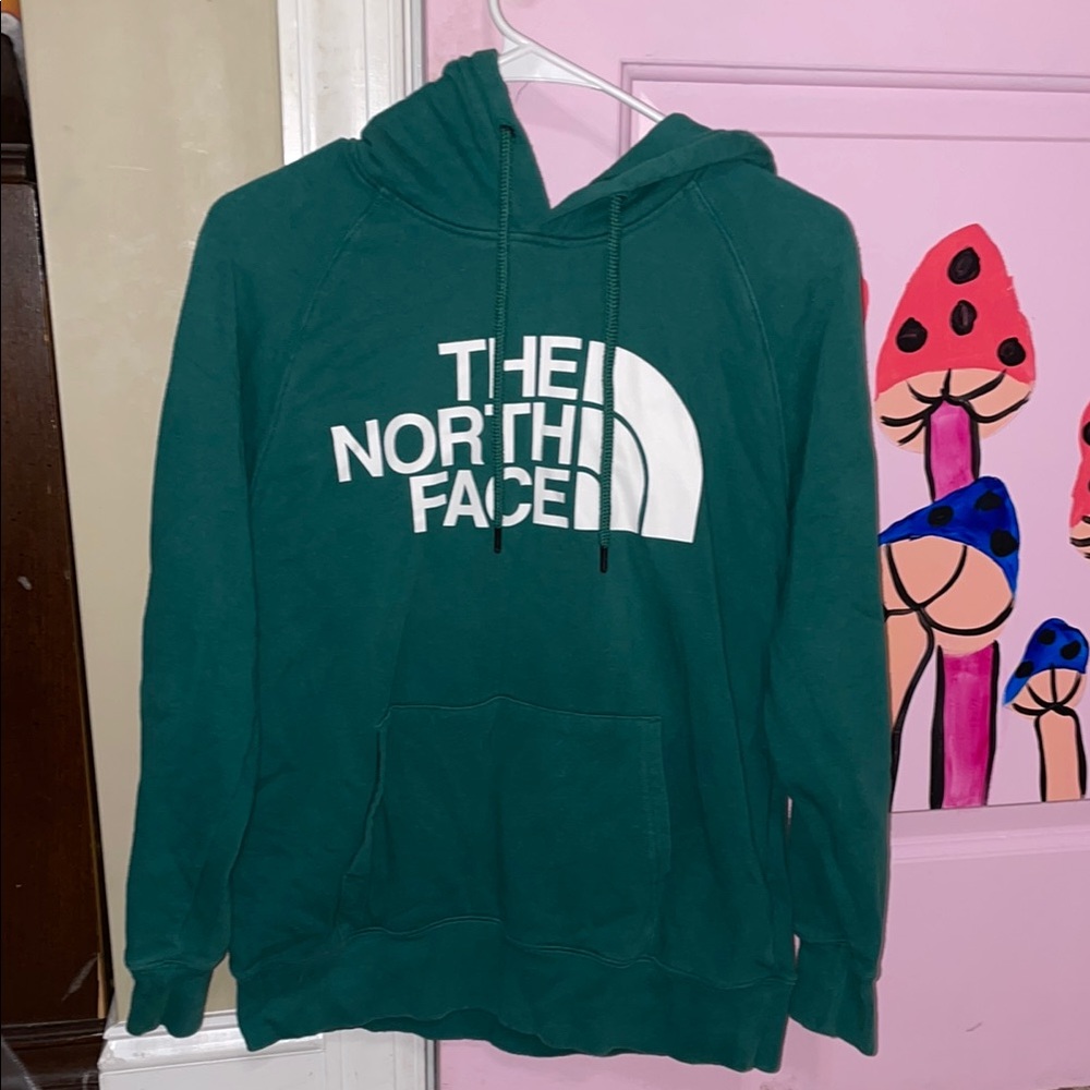 The North Face Green Hoodie